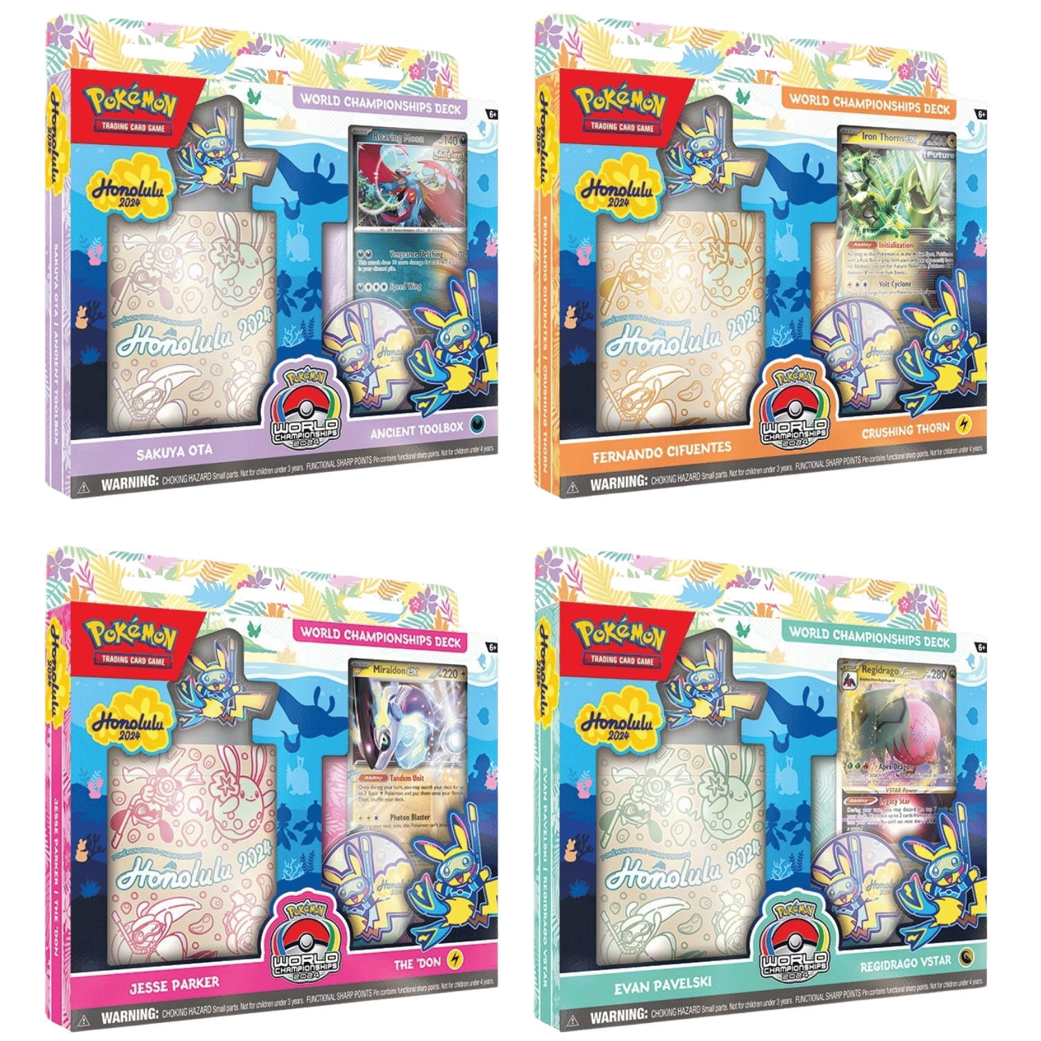 Pokemon 2024: World Championship Decks
