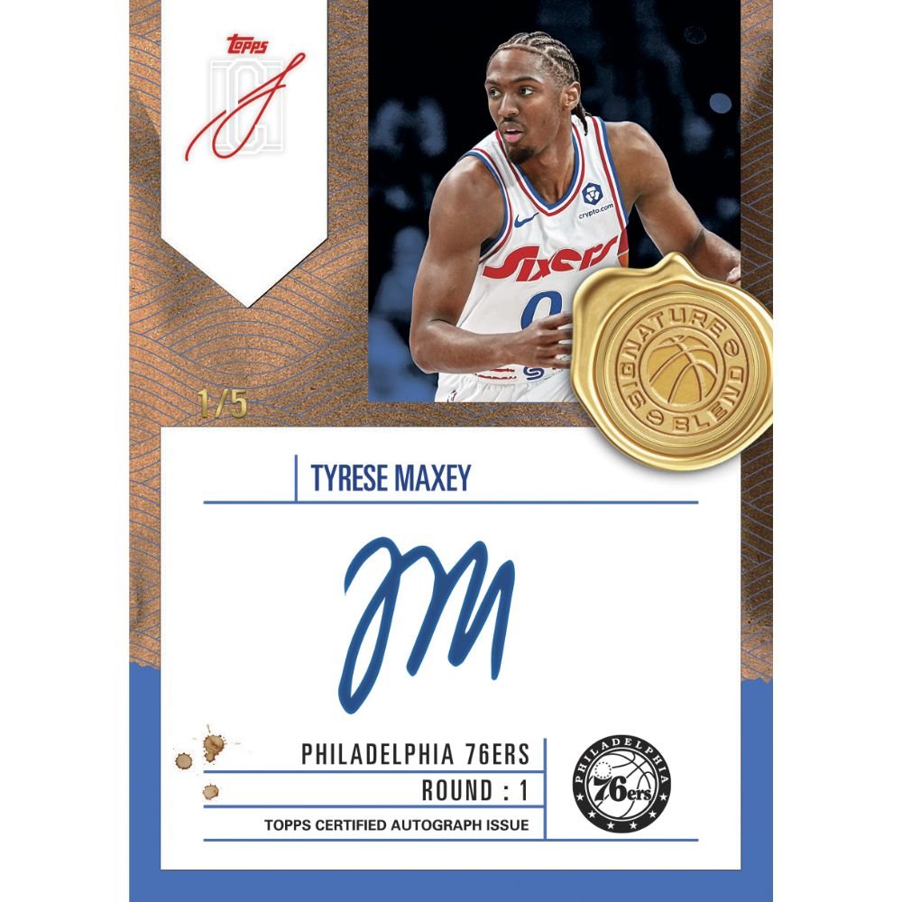 2025/26 Topps Signature Class Basketball Hobby Box