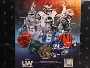 2025 Fanatics Under Wraps NFL Full Size Helmet Volume-2 (Single Mystery Box)