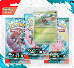 2025 Pokemon SV - Journey Together 3 Pack Blister