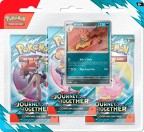 2025 Pokemon SV - Journey Together 3 Pack Blister