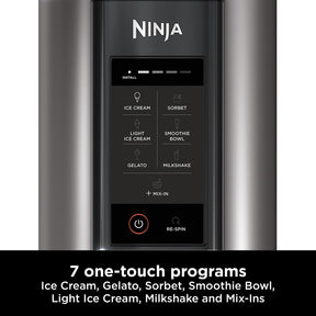 Ninja CREAMi Ice Cream Maker & Frozen Dessert Maker with 3 Tubs, 7 Programs, Makes Ice Cream, Gelato, Sorbet