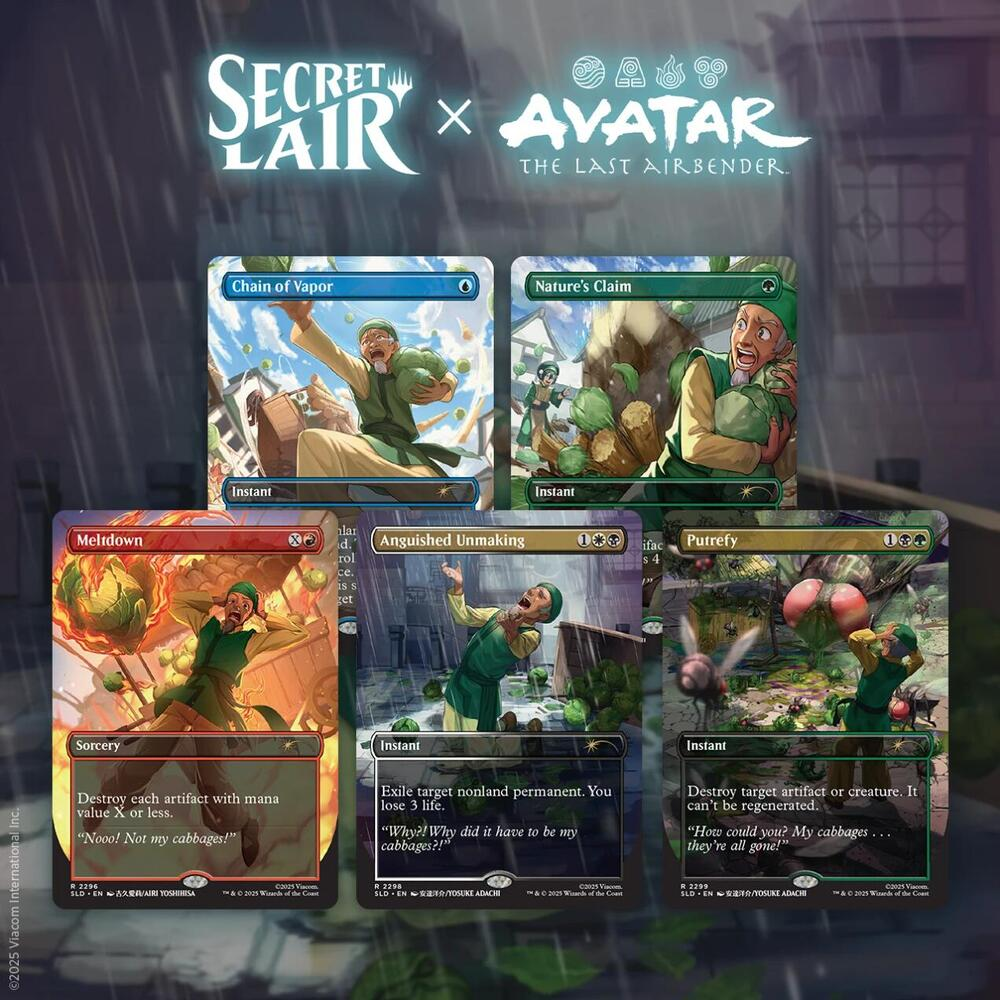 Secret Lair x Avatar: The Last Airbender: My Cabbages! - Non-Foil Edition - Secret Lair Drop Series (SLD)