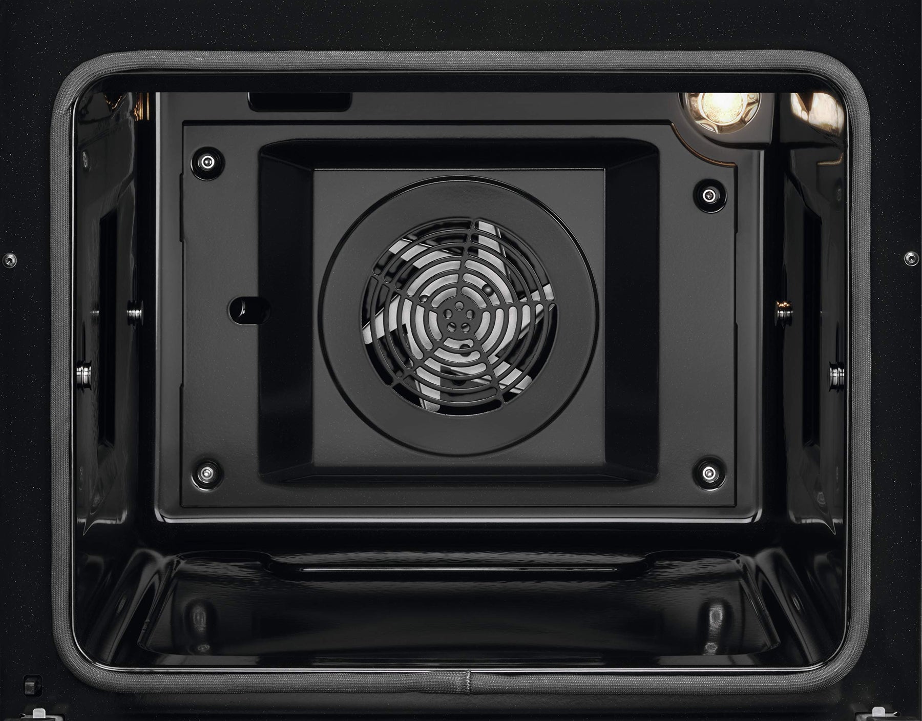 AEG 5000 Series SurroundCook Double Cavity Electric Cooker with Ceramic Hob, CCX6501ACM, Capacity 77/39L