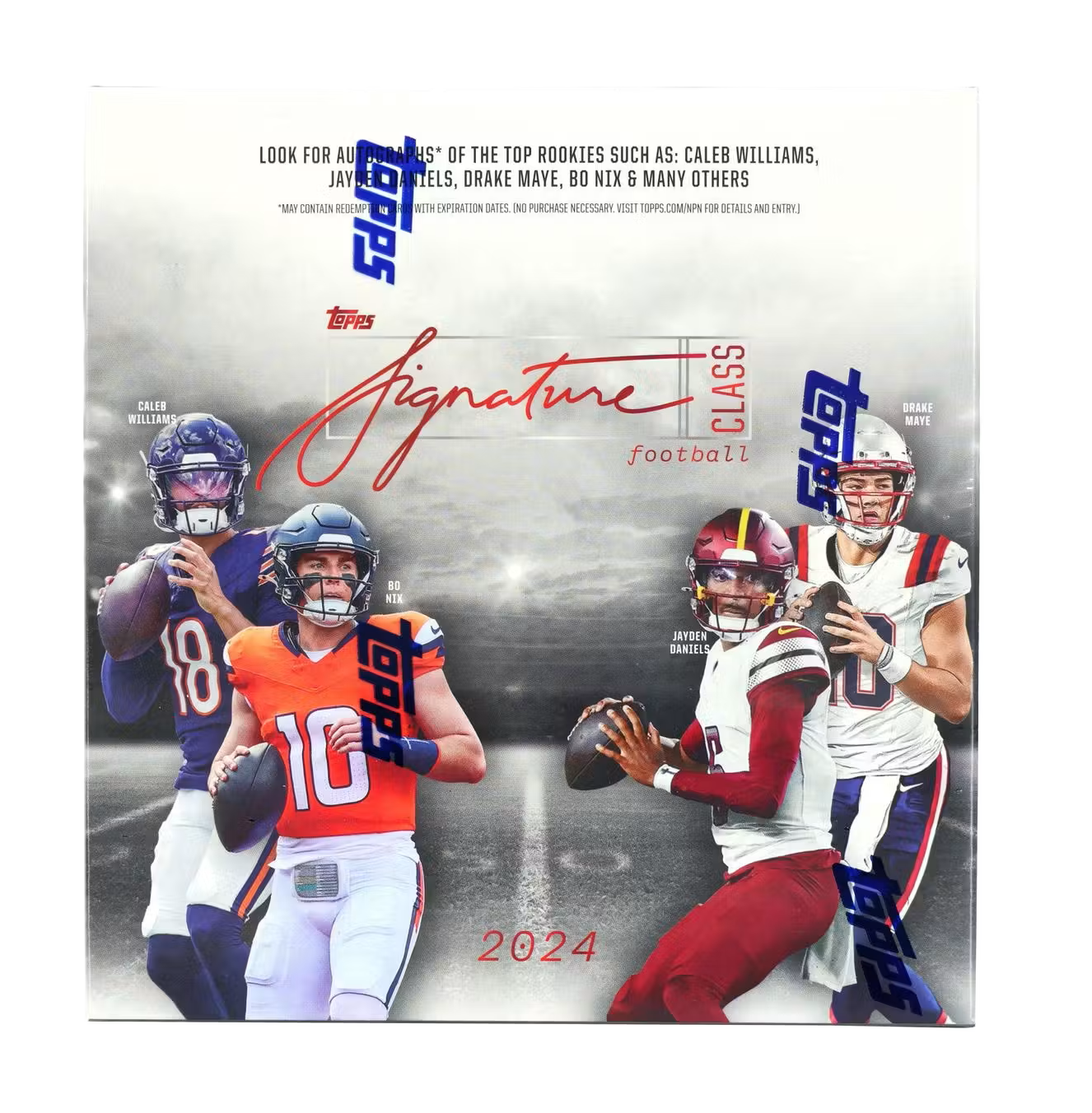2024 Topps Signature Class Football Mega Box