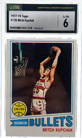 1997-78 Topps - Mitch Kupchak 128 - CSG CGC 6