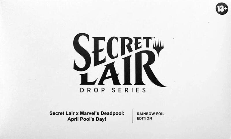Secret Lair Drop: Secret Lair x Marvel's Deadpool: April Pool's Day! - Rainbow Foil Edition - Secret Lair Drop Series (SLD)