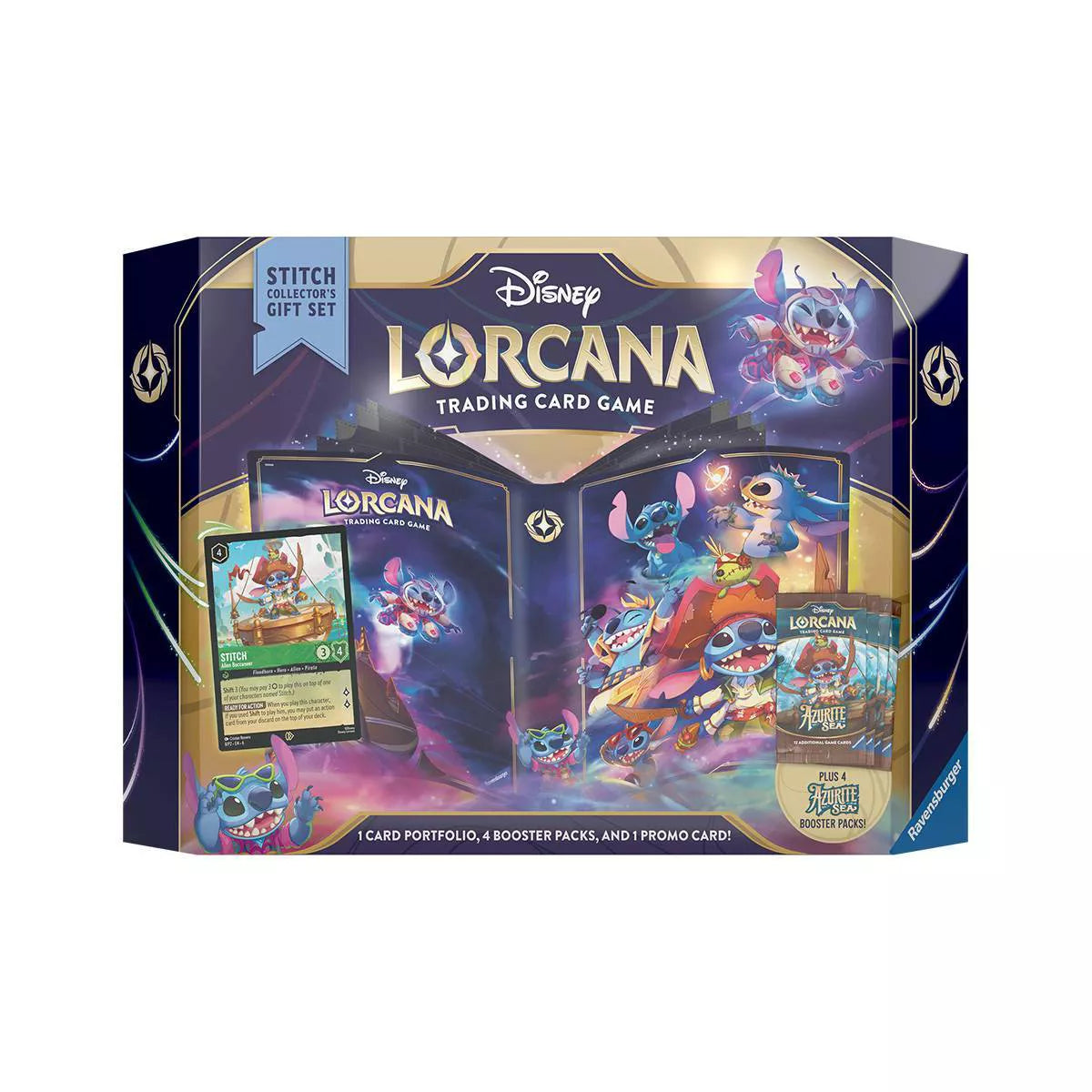Disney Lorcana Azurite Sea Stitch Collector's Gift Set