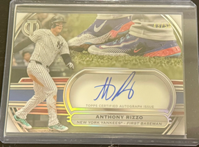 2025 Topps Tribute - Anthony Rizzo TTCAR - Tribute to Cleats Auto /50