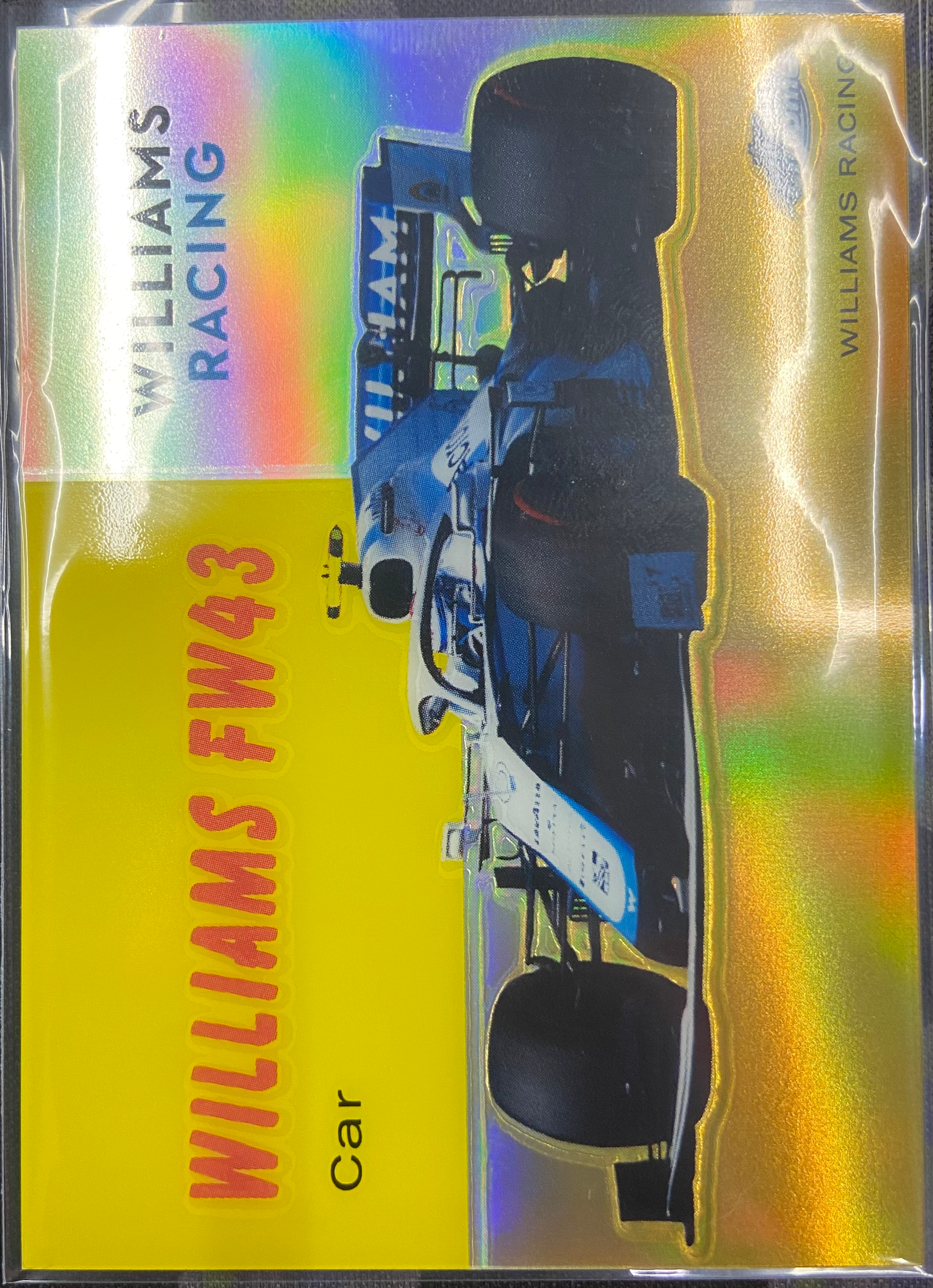 2020 Topps Chrome Formula 1 - Williams FW43 - Gold Refractor /50 - #54W-25