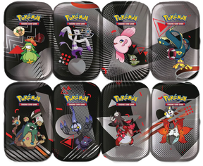 Pokemon Scarlet & Violet - Black Bolt & White Flare Unova Mini Tin