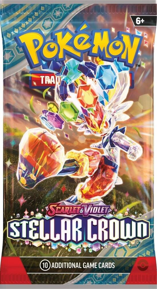 Scarlet & Violet - Stellar Crown Booster Pack - Pokemon TCG
