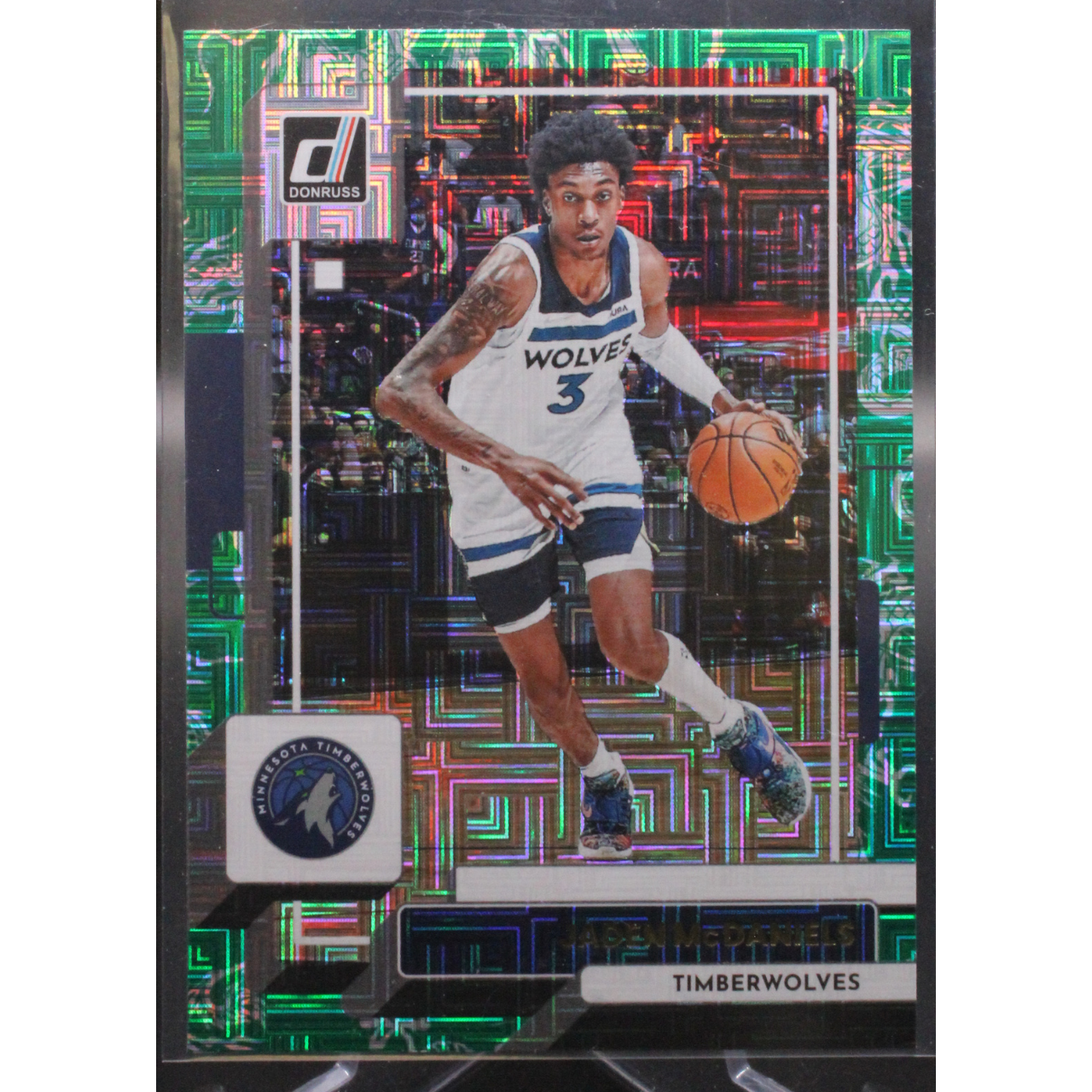 2022 Panini Donruss - Jaden McDaniels 98 - Dragon SP
