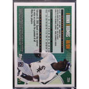 2022 Topps Finest Flashbacks - Frank Thomas 204 - Red /5