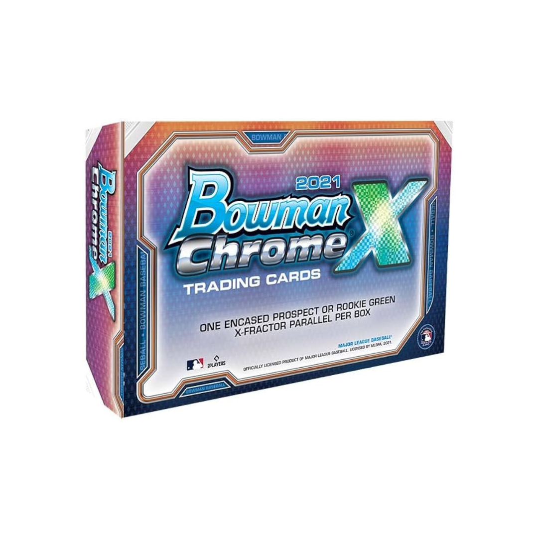 2021 Bowman Chrome X Baseball Hobby Box