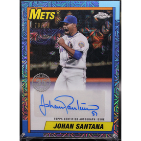 2025 Topps Chrome Silver Pack - Johana Santana 90CA-JS - Auto /99