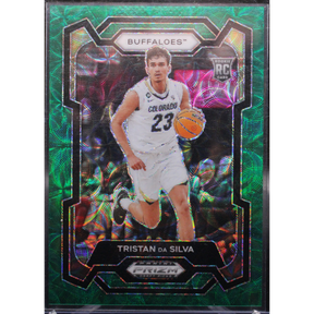 2024 Panini Prizm Draft Picks Basketball - Tristan Da Silva 61 - Green Scope /8