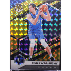 2020 Panini Mosaic Basketball - Boban Marjanovic 127  - Black Gold /8