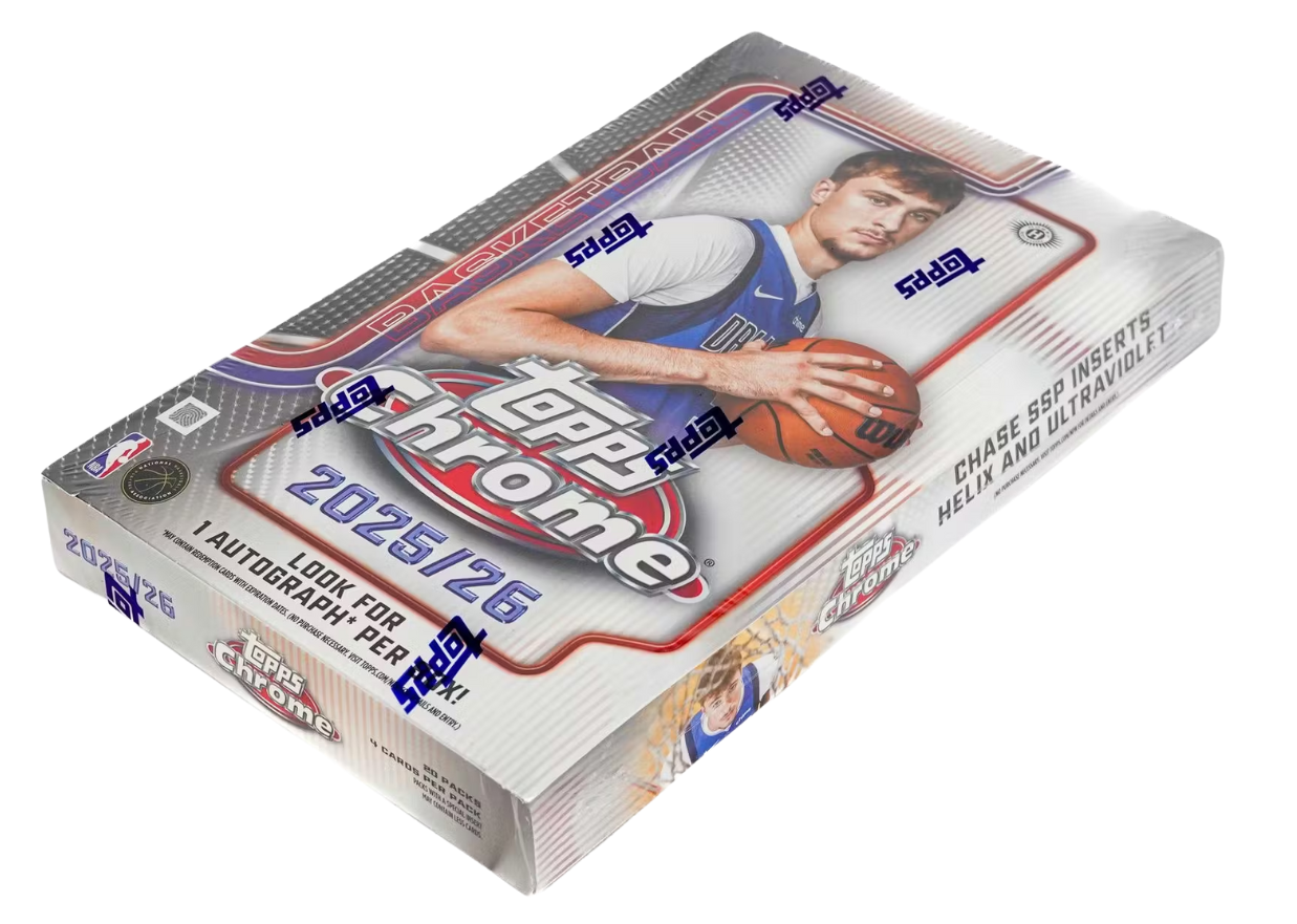 2025-26 Topps Chrome Basketball Hobby Box