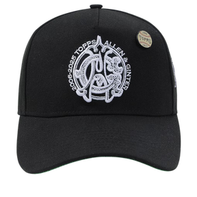 Mitchell & Ness x Topps Allen & Ginter Black 20th Anniversary Pro Pinch Snapback Hat