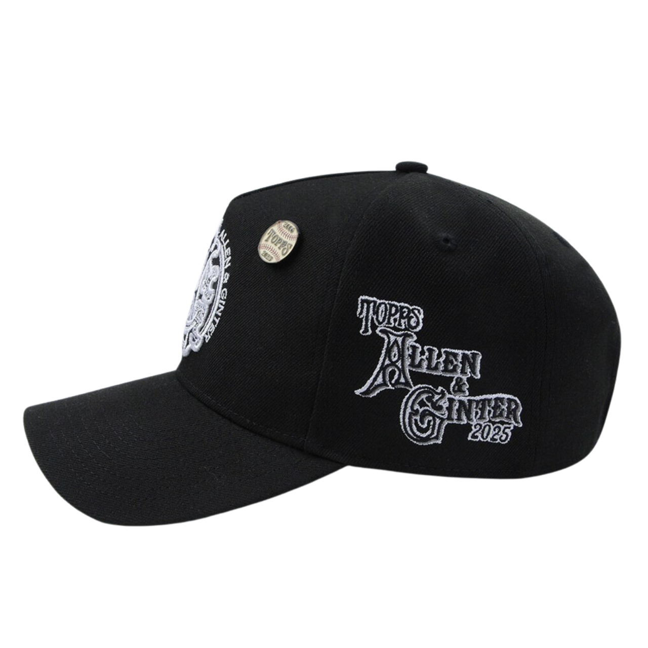 Mitchell & Ness x Topps Allen & Ginter Black 20th Anniversary Pro Pinch Snapback Hat
