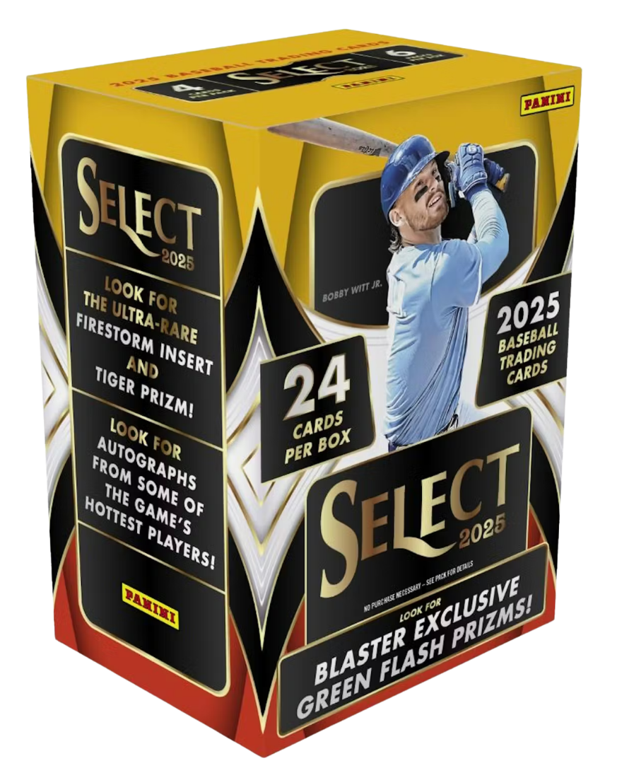 2025 Panini Select Baseball 6-Pack Hobby Blaster Box