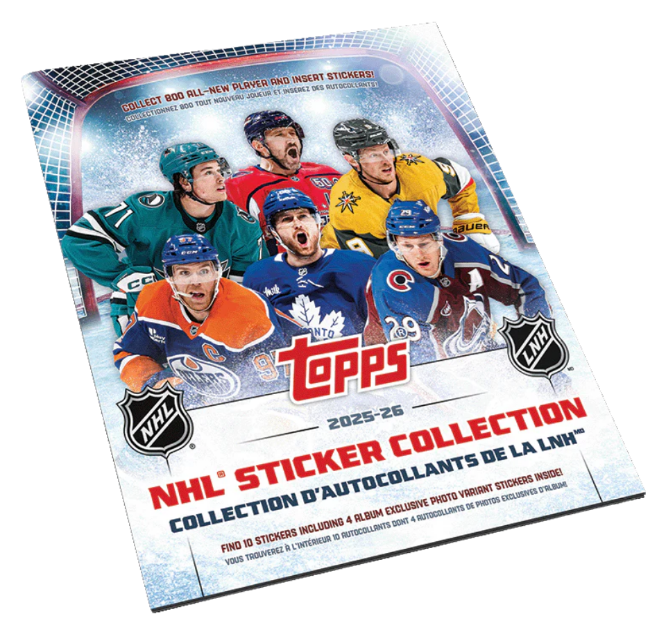 2025-26 Topps NHL Sticker Collection - Sticker Album