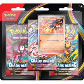 Pokemon Mega Evolution - Chaos Rising 3 Pack Blister [Charmeleon]