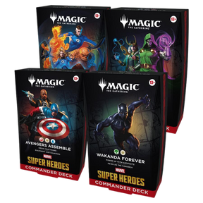Magic: The Gathering Marvel Super Heroes Commander Decks