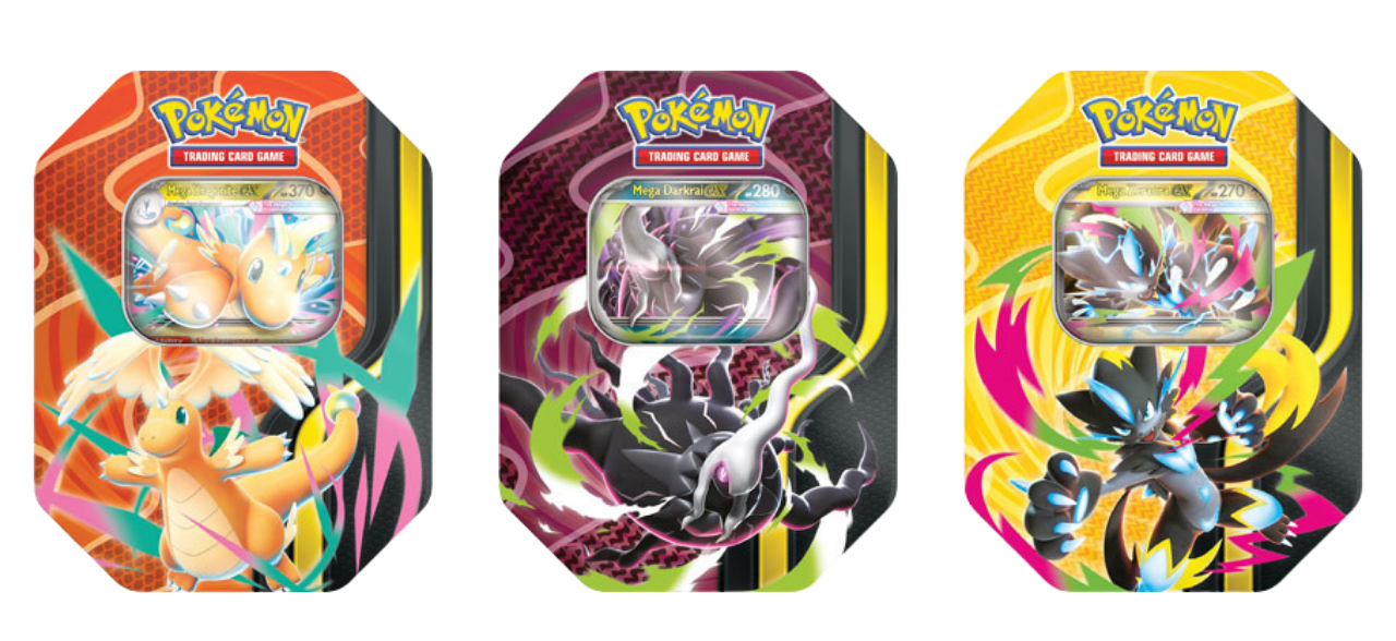 Pokemon Mega Evolution - Mega Forces Tin (Presale)