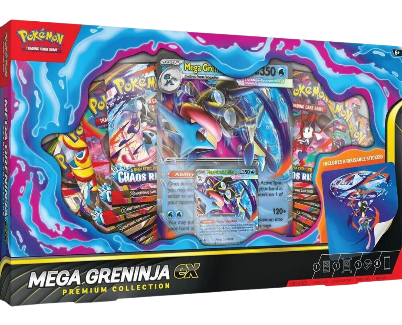 Pokemon Mega Evolution - Mega Greninja ex Premium Collection