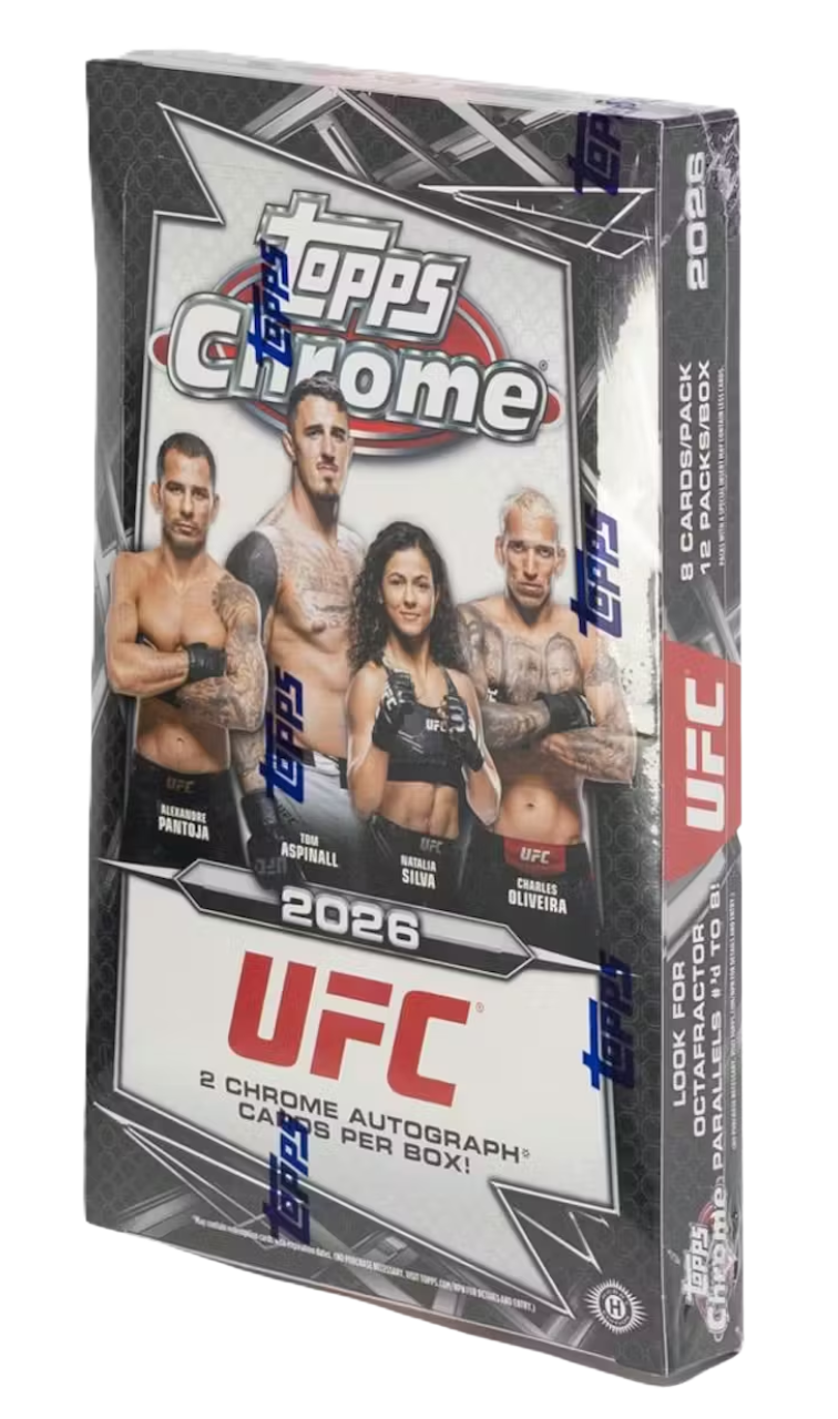 2026 Topps Chrome UFC Hobby Box
