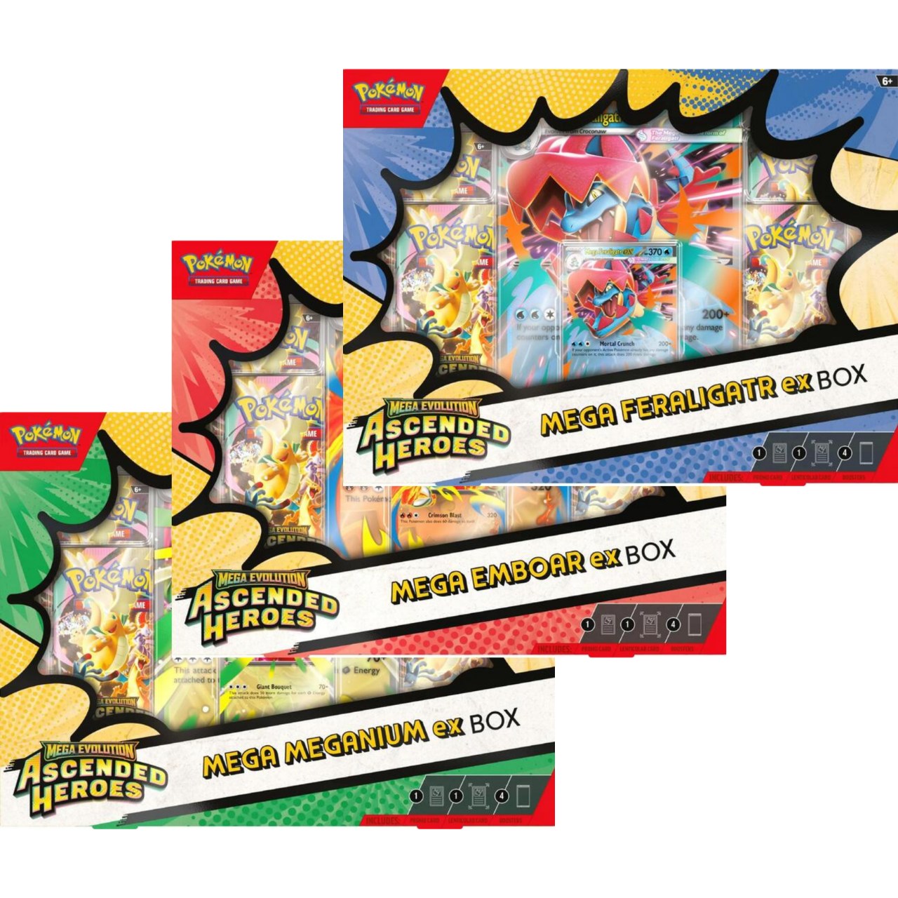 Pokemon Mega Evolution - Ascended Heroes ex Box