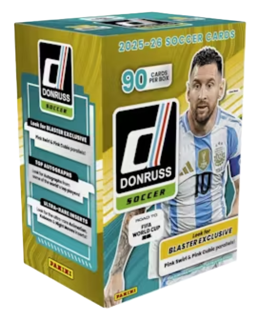 2025-26 Panini Donruss Road to FIFA World Cup Soccer Blaster Hobby Box