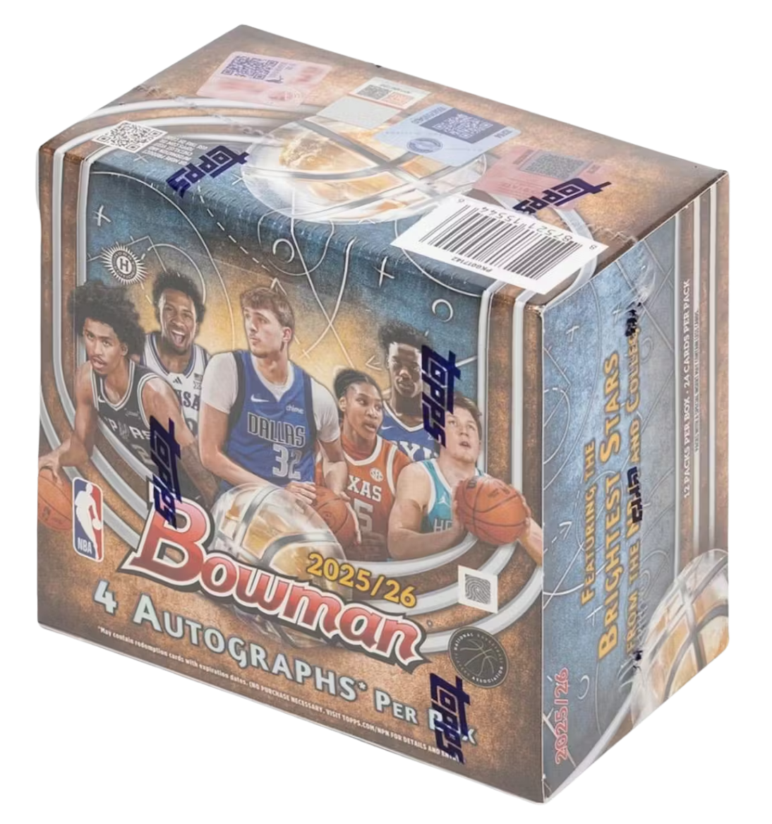 2025-26 Bowman Basketball Hobby Jumbo Box