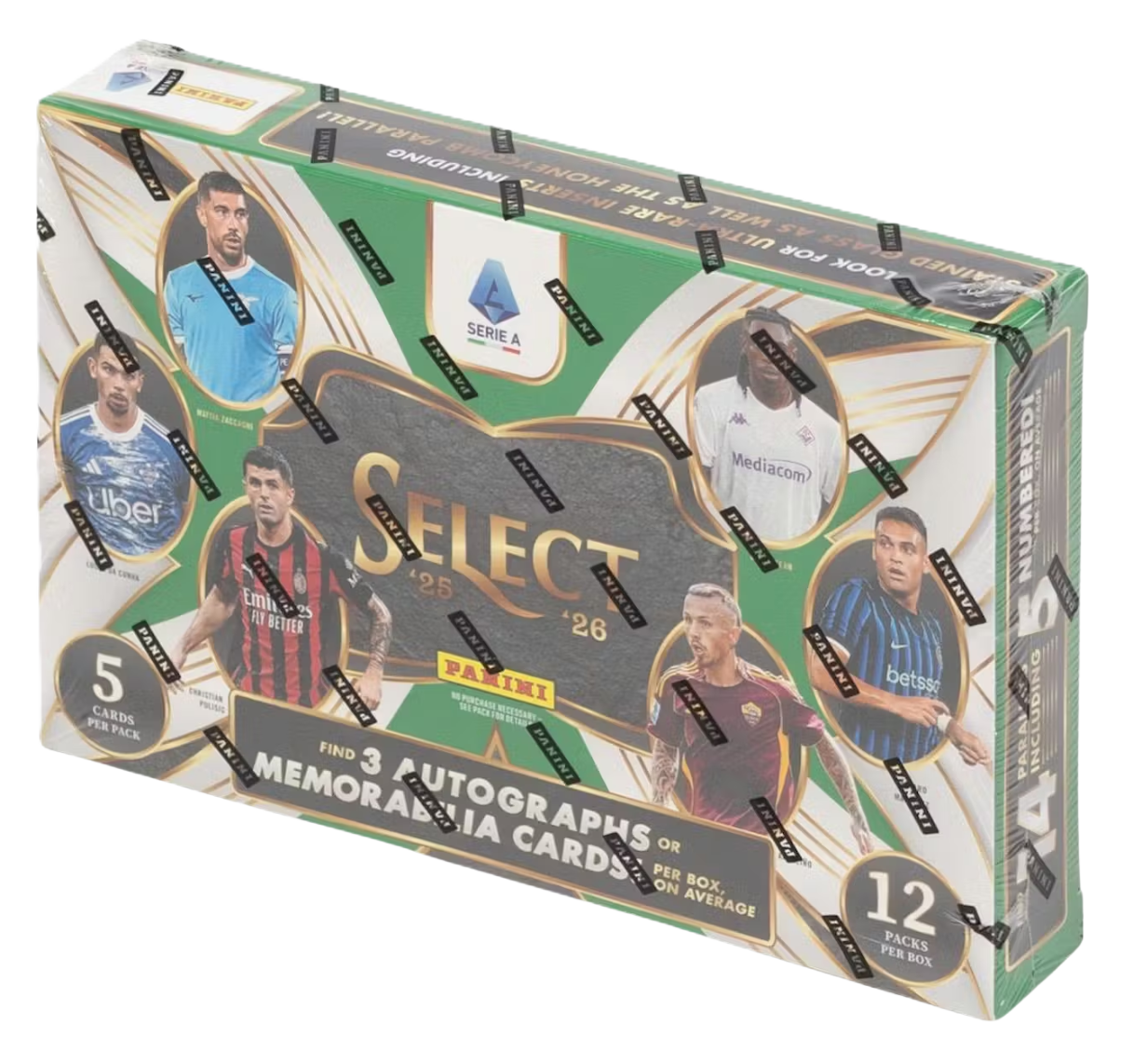 2025-26 Panini Select Serie A Soccer Hobby Box