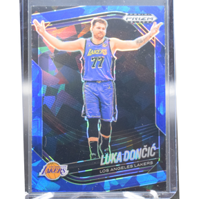 2024 Panini Prizm Black Basketball - Luka Doncic 5 - Blue Ice /125