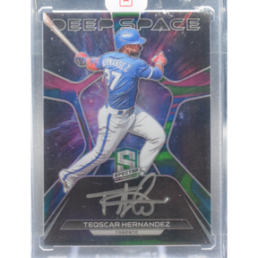 2020 Panini Spectra Baseball - Teoscar Hernandez DSS-TH - Deep Space Auto /5
