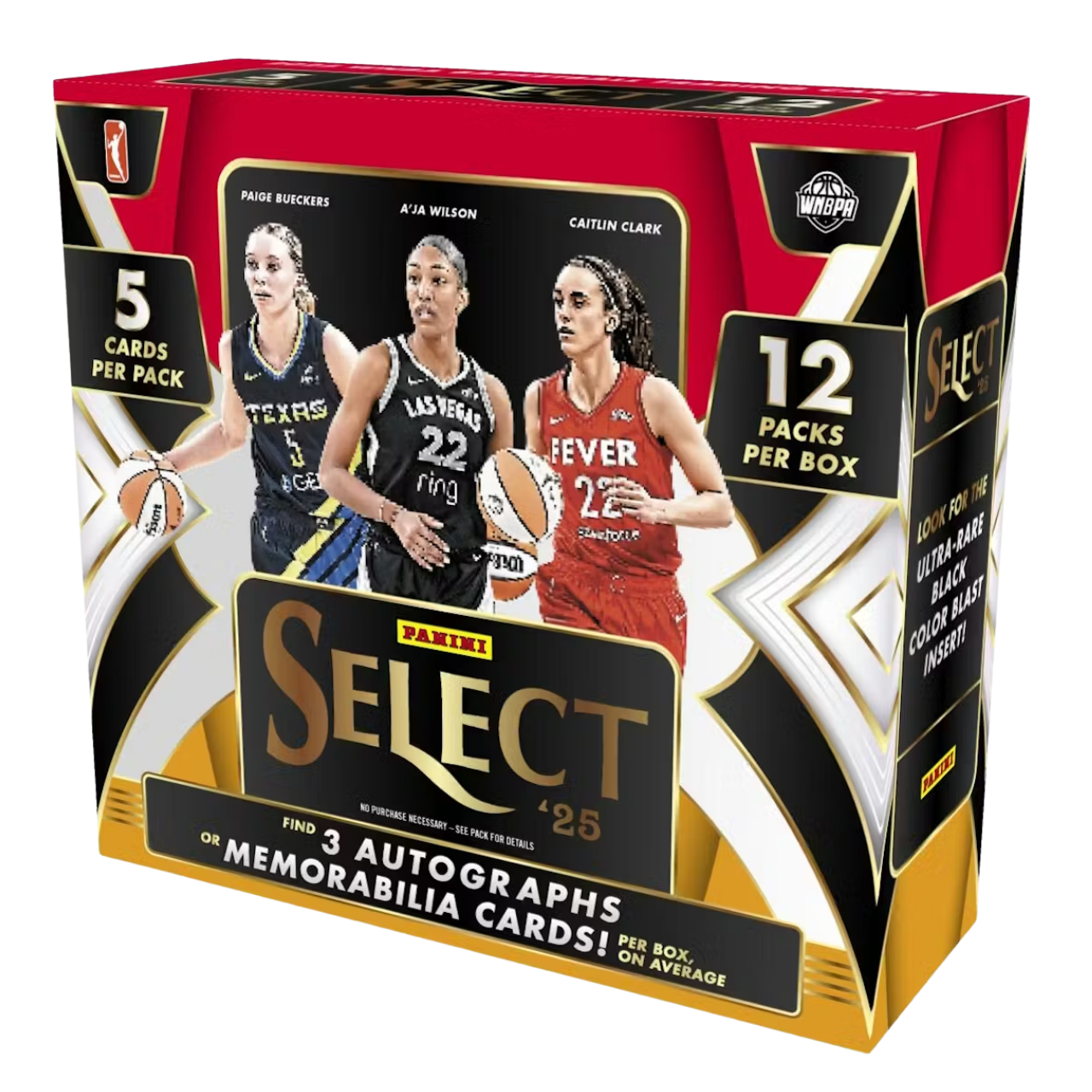 2025 Panini Select WNBA Basketball Hobby Box
