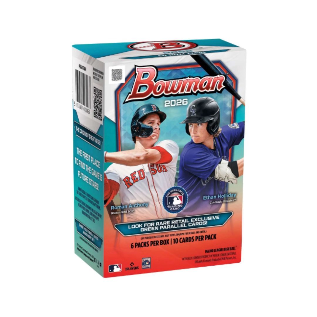 2026 Bowman Baseball Blaster Box (Green Parallels)