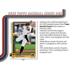 2025 Topps Series 1 Baseball Hobby 12 Box Case
