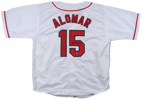 Sandy Alomar Autographed Signed Indians Baseball Jersey (AWM)