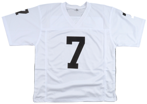Geno Smith Autographed Signed Raiders Football Jersey (Beckett)