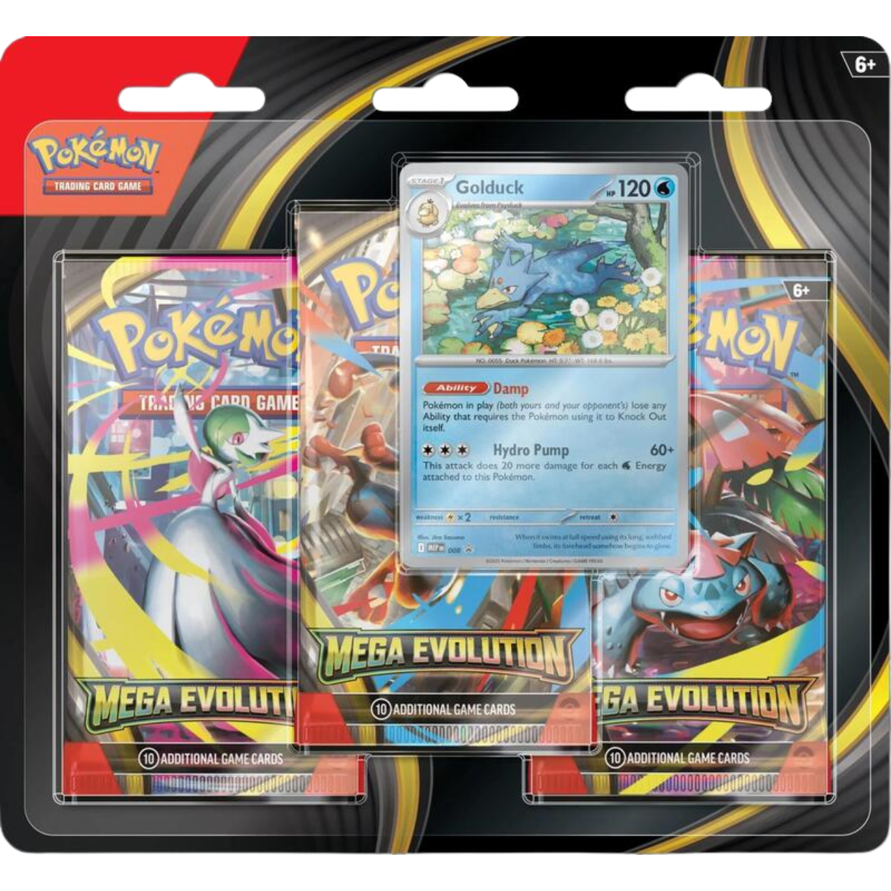 Pokemon Mega Evolution - 3 Pack Blister