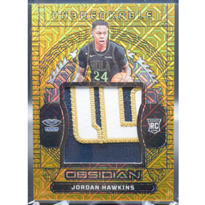 2023 Panini Obsidian Basketball - Jordan HawkinsUM-HAV - Unbreakable Mem 05/10