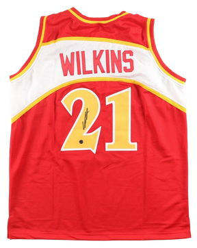 Dominique Wilkins Signed Autographed Custom Jersey (AWM)